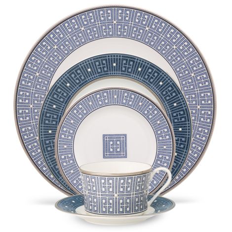 Noritake Infinity Blue Pc China Set