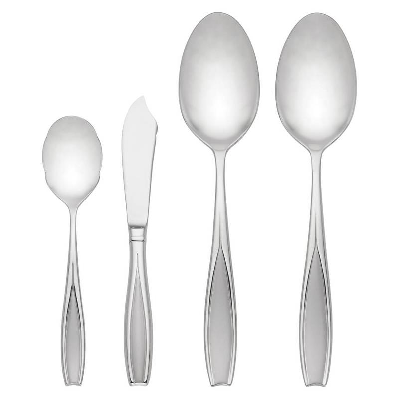 gorham tulip frosted flatware